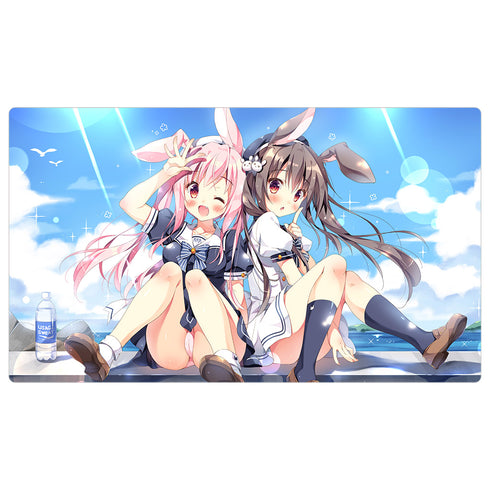 『ぱん先生』ラバーマット(ゆきみ&つきみ)